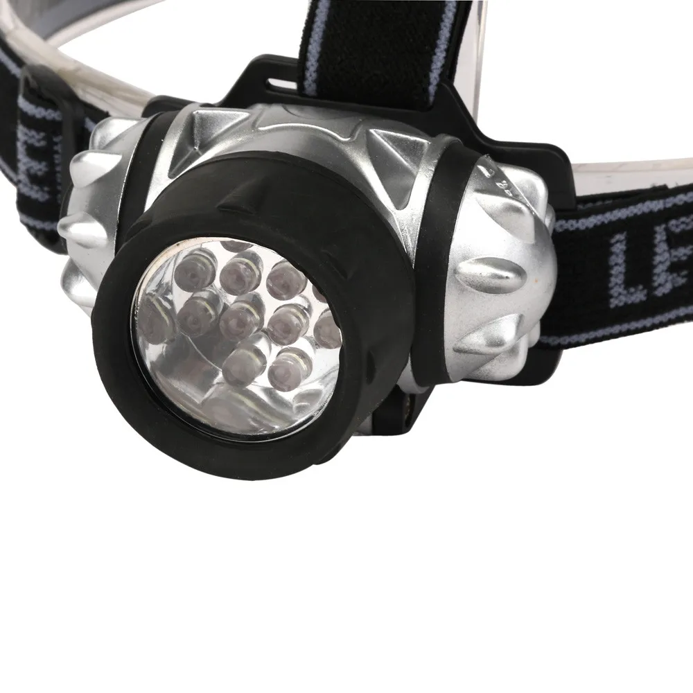 Высокое качество 12LED/21LED налобный фонарь Головной | Лампы и освещение