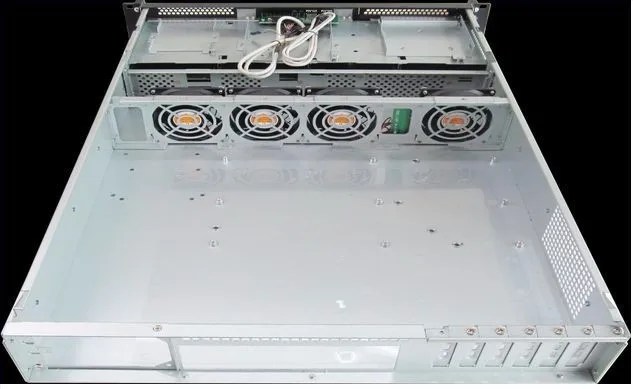 Шасси 2U660 Горячая замена для хранения серверный компьютерный корпус мониторинга Поддержка 19-дюймовую стойку