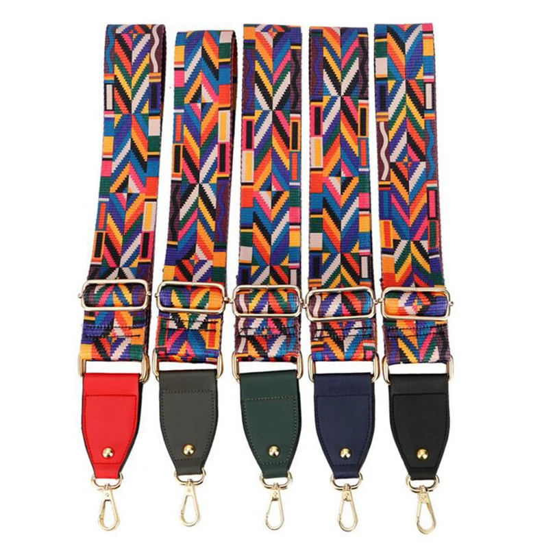 

Fashion Fabric Belt Wide Shoulder Strap Shoulder Bag Handbag Exquisite Strap Bag Accessory Adjustable Belt For Bag 115cm SXB01A