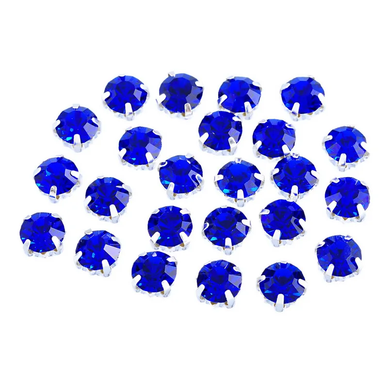 LASPERAL Стразы бусины 50 шт в наборе розовато-Стекло сингл коготь Прозрачный