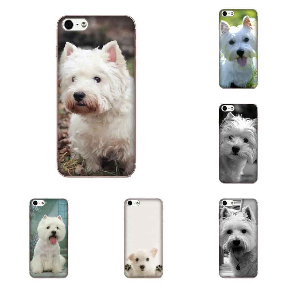 Мягкий чехол для телефона West Highland White Terrier Galaxy Alpha Core Note 2 3 4 S2 A10 A20 A20E A30 A40 A50 A60 A70 M10 M20