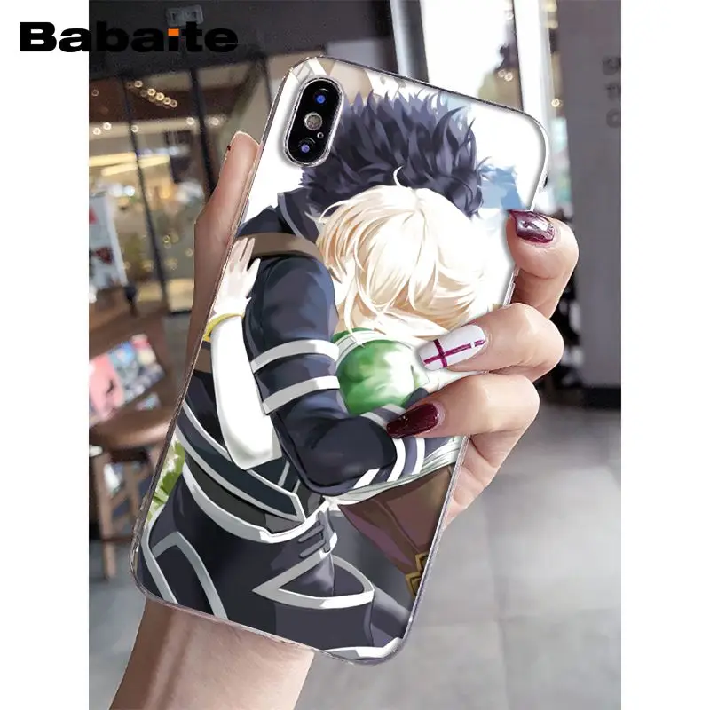 A9 Babaite Sword Art Online SAO Japan аниме чехол для телефона для iPhone 5 5Sx 6 7 7plus 8 8Plus X XS MAX XR - Цвет: A9