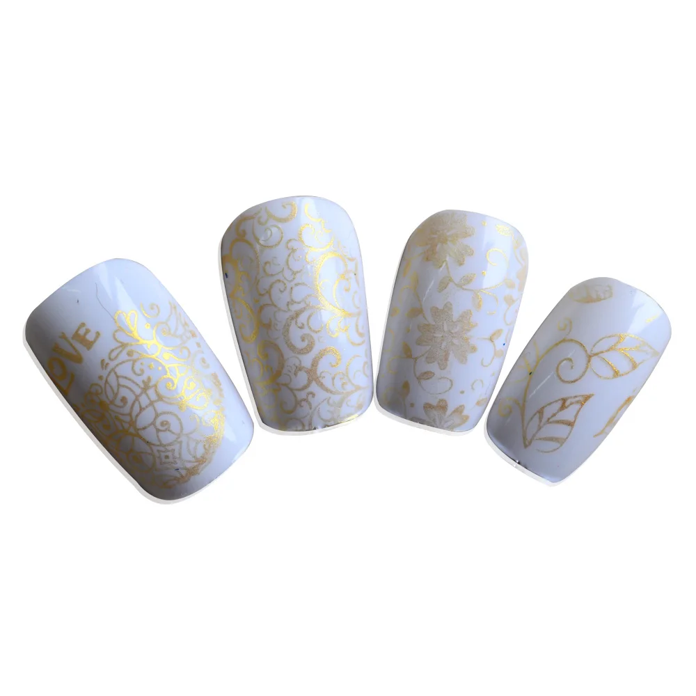 1 шт. красивый цветочный дизайн штамп из нержавеющей стали для дизайна ногтей