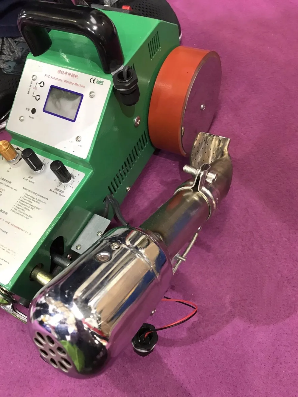 Welding Machine Automatic PVC Banner Air Welder Heater Heat Hot Jointer 220V | Инструменты
