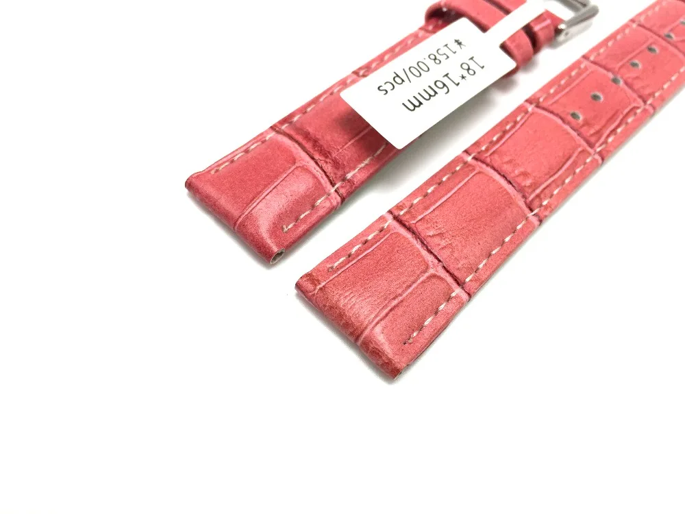 Новый розовый ремешок для часов 18 мм relojes mujer 2020 Модные женские Ремешки наручных