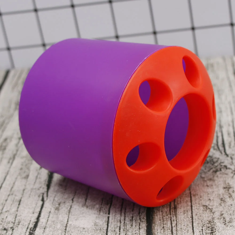 1 шт. круглый органайзер для карандашей с 7 отверстиями 6 цветов|pen holder|pencil pen