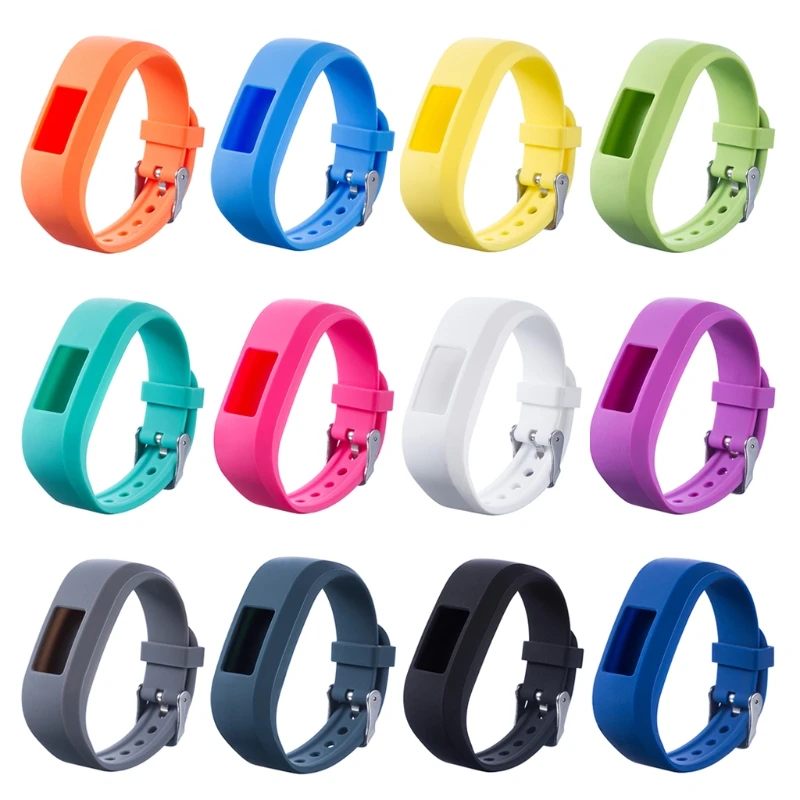 Смарт-часы OOTDTY ремешок из чистого силикона Замена для Garmin Vivofit JR JR2 Junior Fitness |