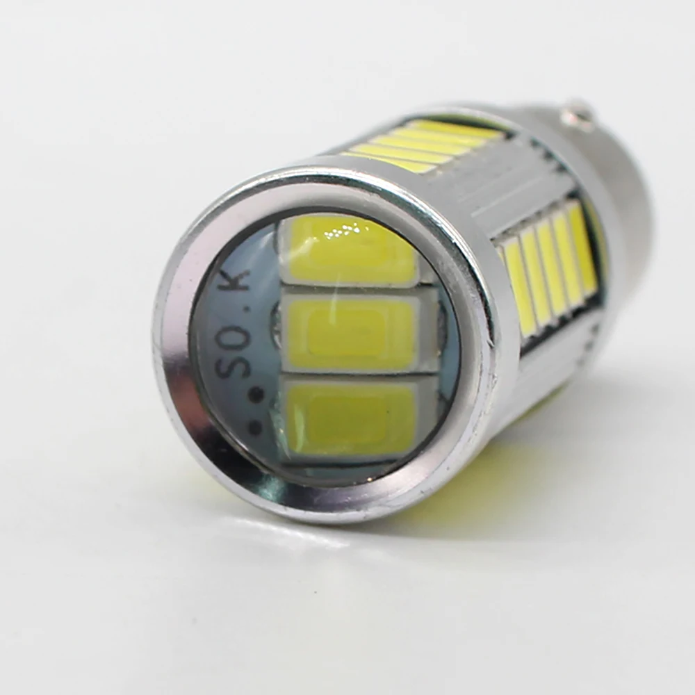 

1156 BA15S Bulb Car LED P21W S25 LED 5630 5730 33 SMD LED Bulb Auto Car Light Turn Signal Lamp Reverse Lights White Led DC 12V