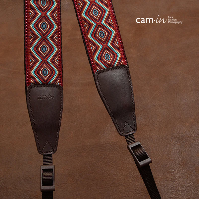 Cami in с вышивкой лямки из коровьей кожи камера плечевой ремень универсальный для