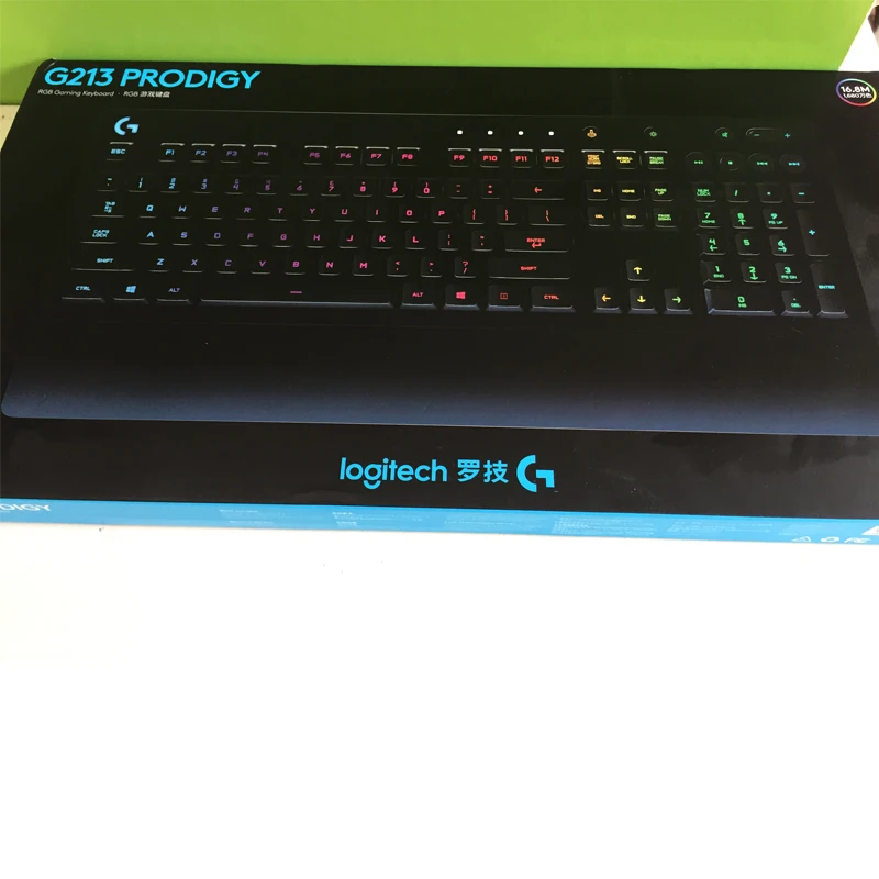 Игровая клавиатура Logitech G213 продий с 16 8 миллионами цветов освещения|gaming keyboard|keyboard