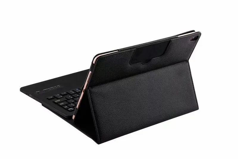 Новинка для iPad 9 7 2017 2018 A1893 Беспроводная Bluetooth клавиатура полностью кожаный чехол 5