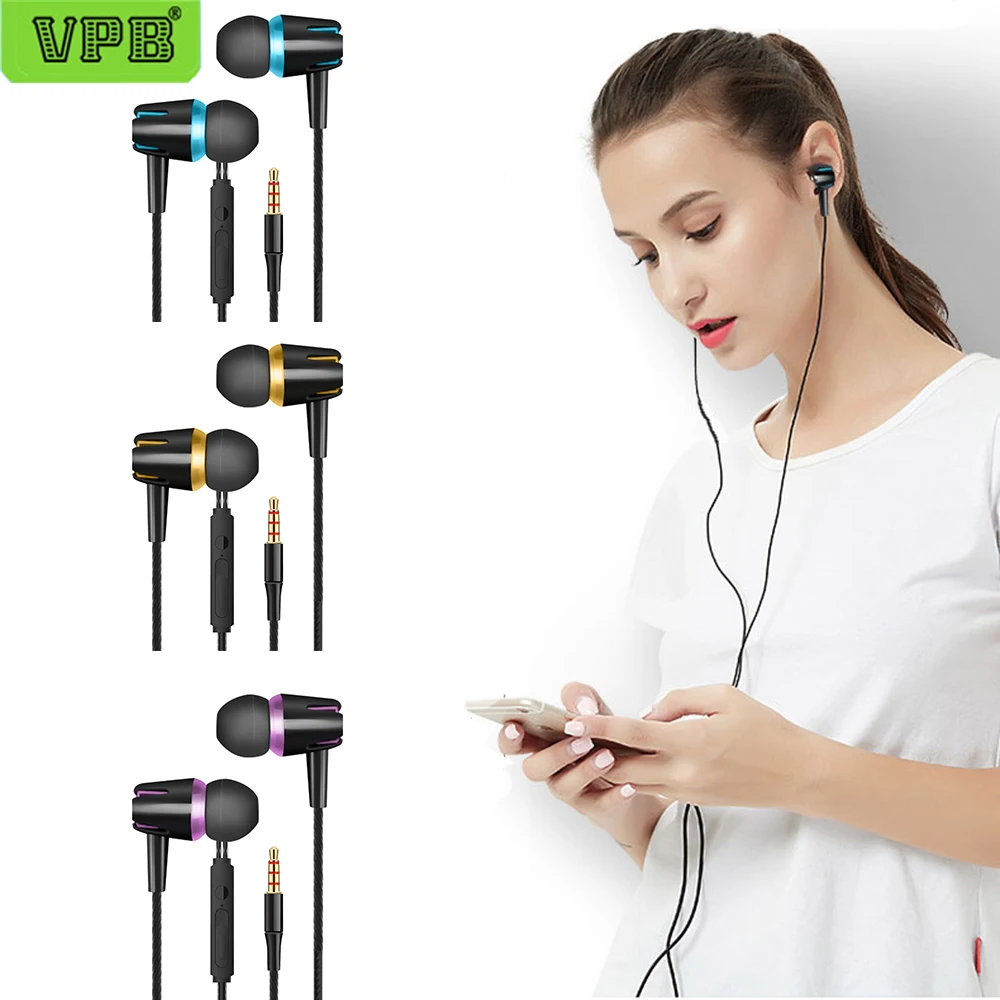 Стереонаушники 3 5 мм наушники с басами спортивные микрофоном для Iphone Samsung Huawei Xiaomi