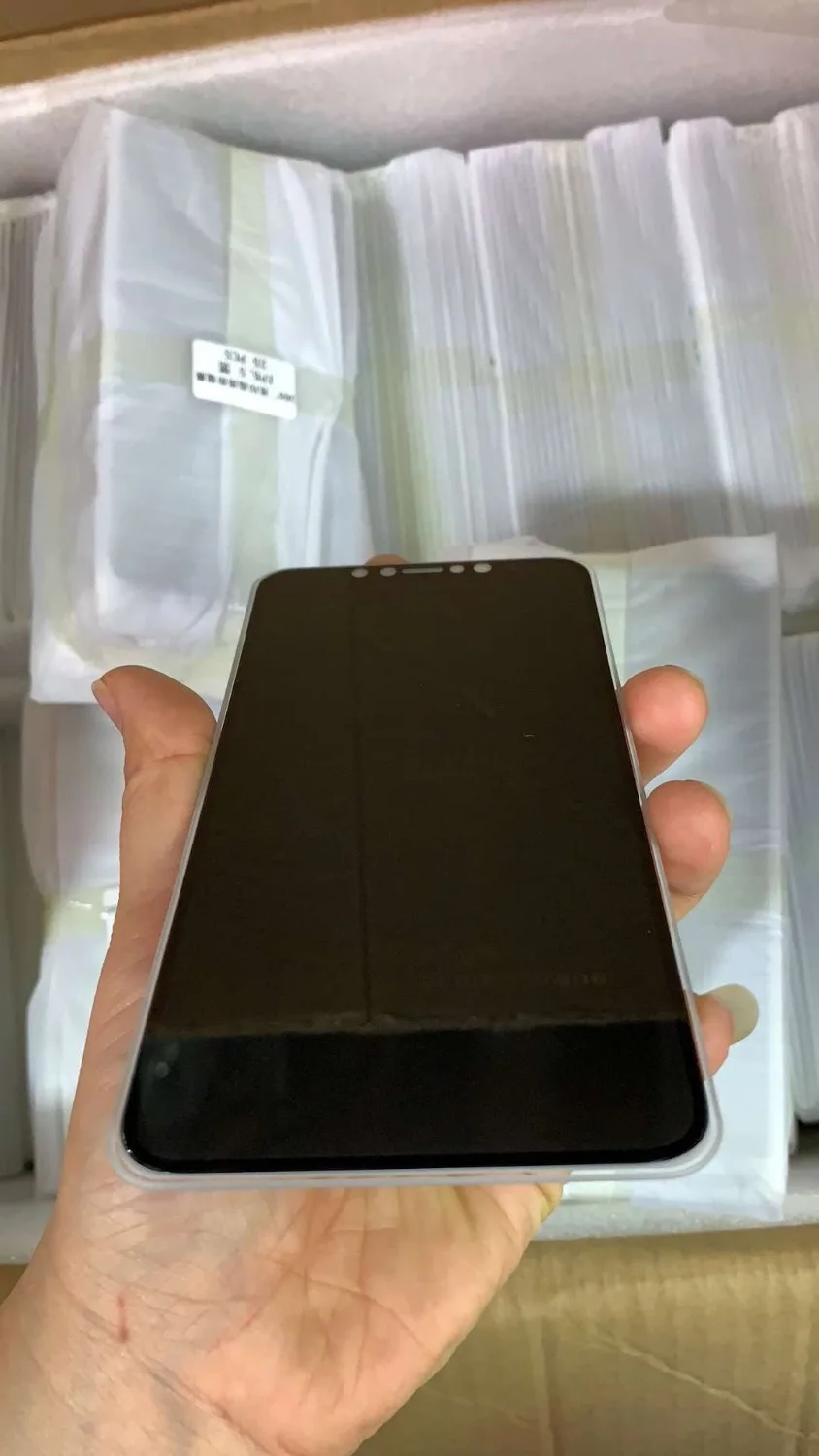 25 шт./лот антибликовое закаленное стекло экрана для iPhone X XR XS MAX Антибликовая