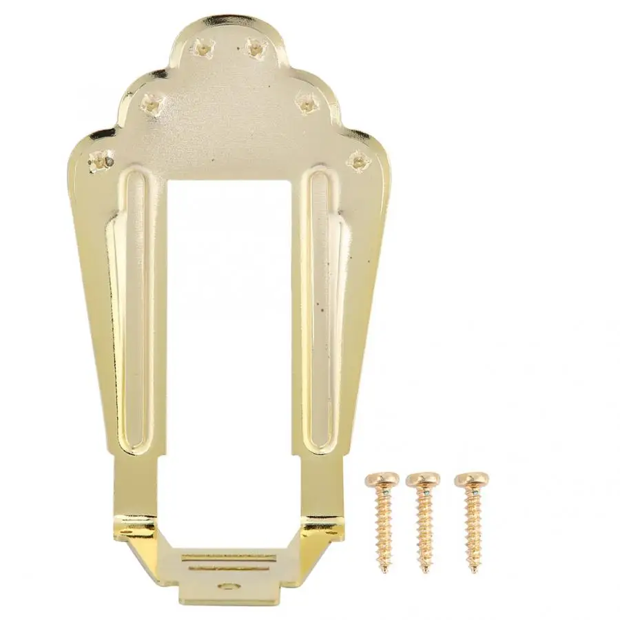 Electric Guitar Professional Metal 6 Strings Tailpiece Bridge For Jazz Archtop Electric Guitar Accessory Guitar Electric - Color: A