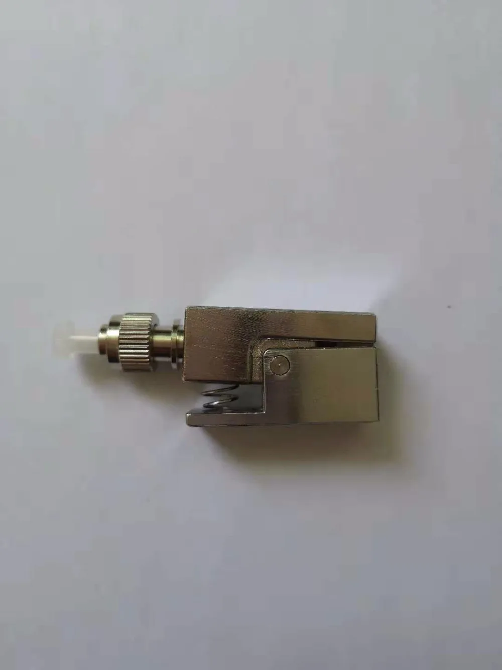FC/PC bare fiber adapter ( square) for OTDR testing of bare fiber connector couplers One pcs