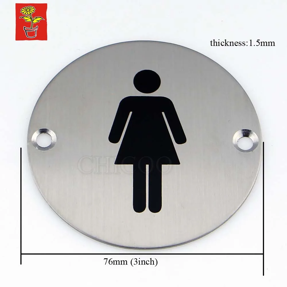 Hi Q дверные знаки таблички стандартные из нержавеющей стали с именем для офиса