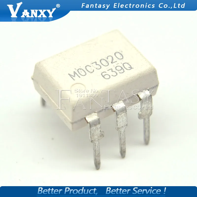 10 шт. MOC3020 DIP6 3020 DIP оптопары 6Pin 400V Оптопары новые и оригинальные|ic moc3020|ic dipic 2 |