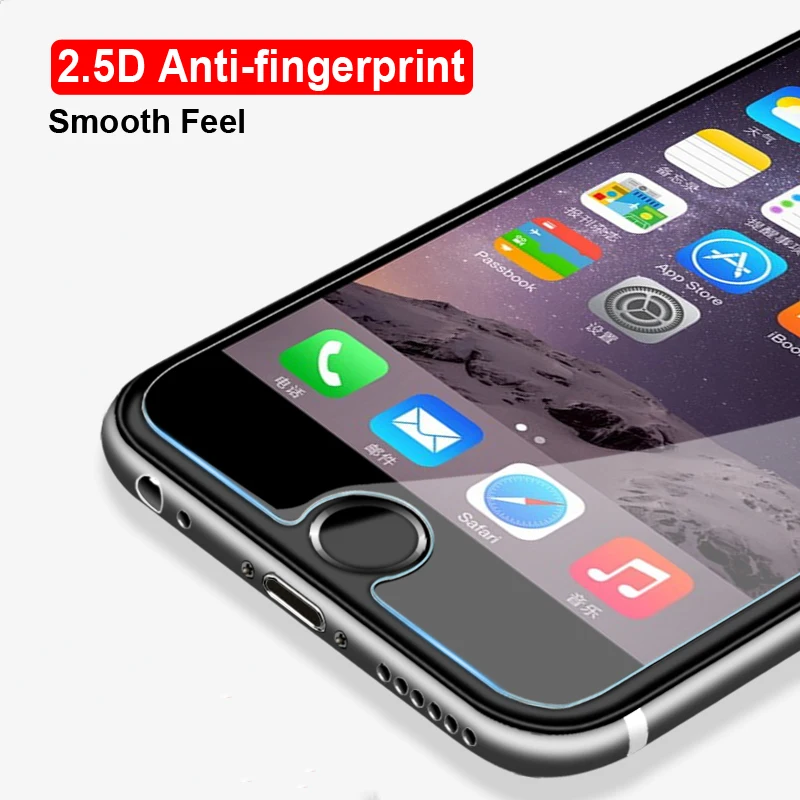 Высококачественное закаленное стекло для iphone X, XS, XR, XS, Max, Защитное стекло для экрана, Защитное стекло для iphone 7, 6, 6 S, 8 Plus, защитная пленка