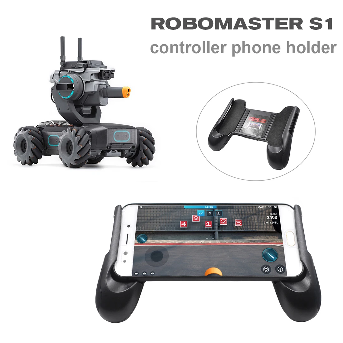 HOBBYINRC контроллер держатель для телефона геймпад подставка для DJI RoboMaster S1 с подключением к мобильному телефону и улучшением игрового опыта
