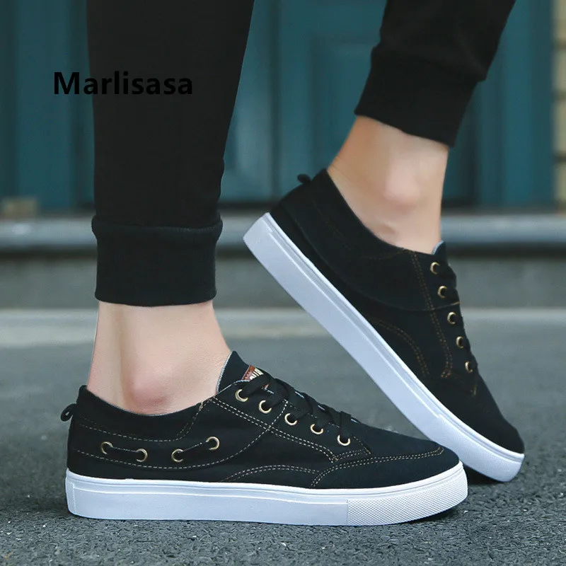 Туфли Cresfimix мужские на шнуровке удобные холщовые модная Уличная обувь для отдыха