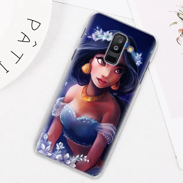 07 Капа Аладдина принцессы жасмин чехол КРЫШКА ДЛЯ samsung Galaxy J4 J6 плюс J3 J5 J6 J7 J8 C2 Core J5 J7 Prime чехол для телефона Coque - Цвет: 07