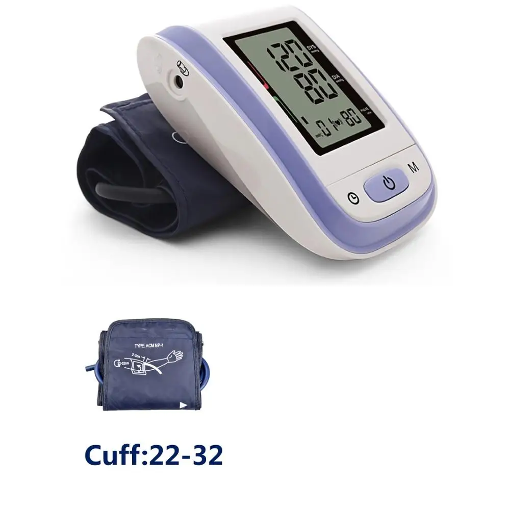 Purple Cuff22-32 Медицинское оборудование, тонометр, цифровой натяжитель верхней руки, прибор для измерения артериального давления, BP манжета 22-32/22-48 - Цвет: Purple Cuff22-32