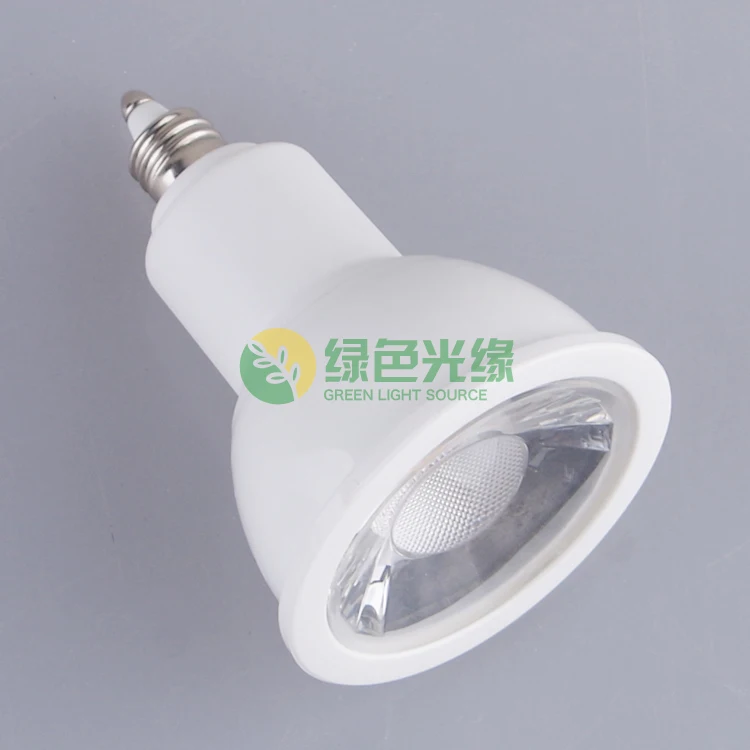 Новый led COB 5 Вт 7 светодиодные прожекторы лампа 60 угол GU10 E27 E11 Диммируемые лампы AC