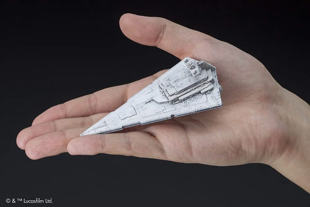 1/2700000 BANDAI Звездные войны, Звезда смерти II и Звездная модель эсминца хобби