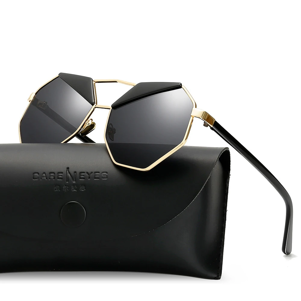 Модные брендовые дизайнерские солнцезащитные очки Polygon для бровей мужские и