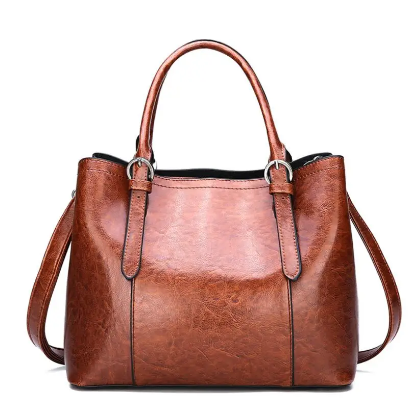 

Hot Sale Women PU Leather Shoulder Bag For Women Casual Tote Bag High Capacity Handbags Female Large Big Crossbody Bag