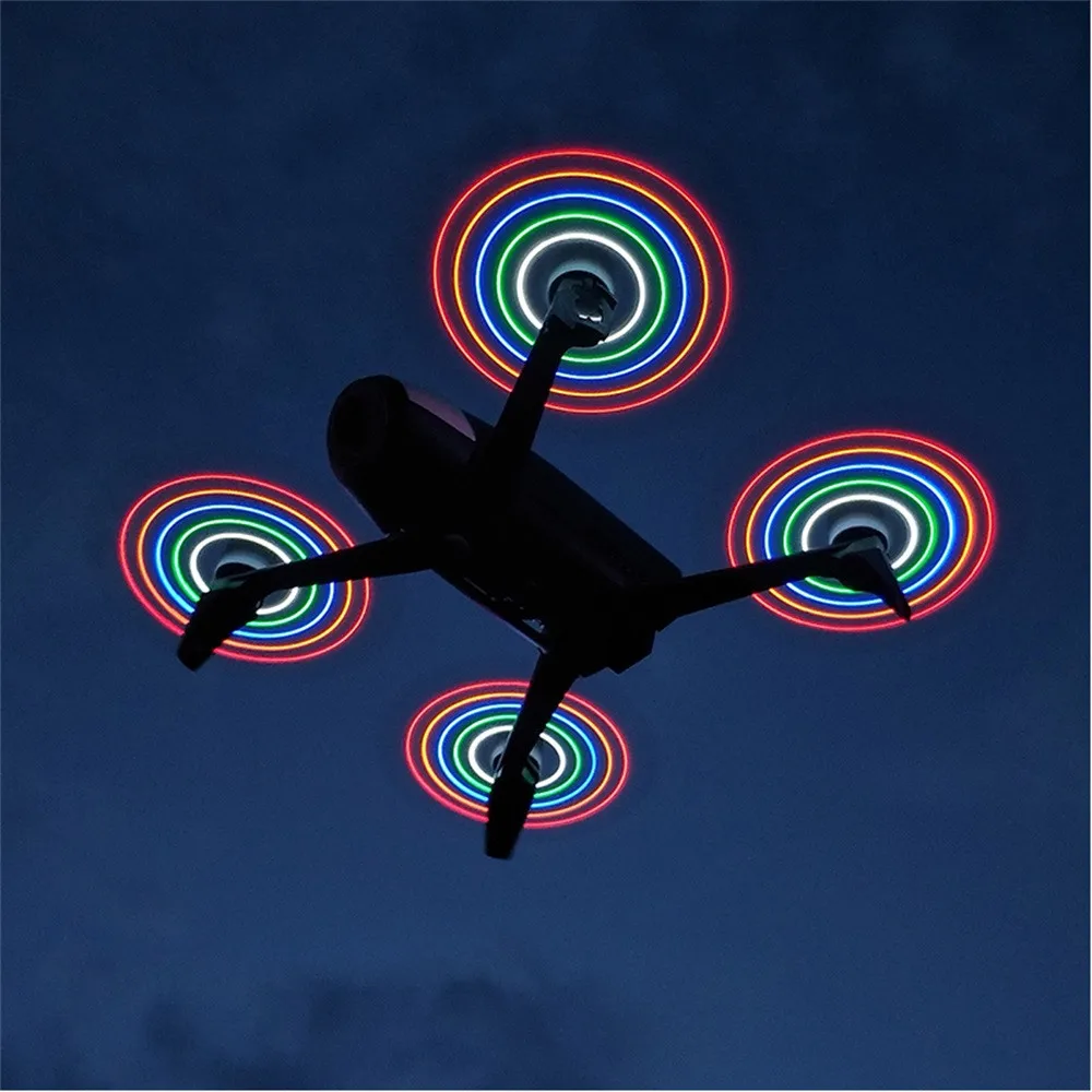HIPERDEAL 2 пары светодиодных пропеллеров для вспышки STARTRC LED Flash Propeller Перезаряжаемый