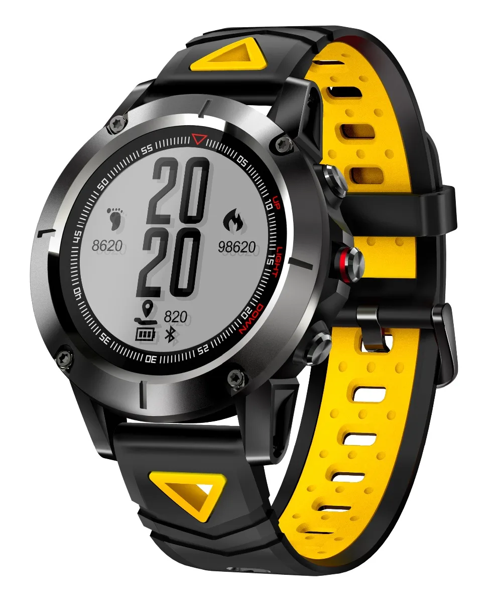 Смарт часы человек Для женщин Smartwatch IP68 Водонепроницаемый gps монитор сердечного