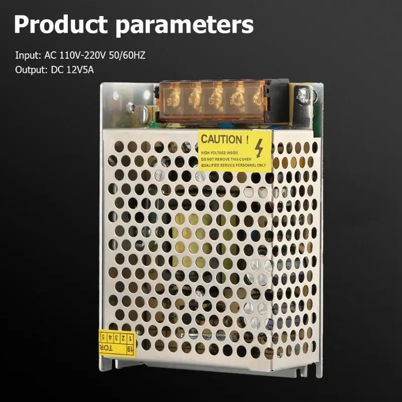 AC 110 V 220 к DC 12V 24W 60W 180W 250W 360W адаптер питания драйвера для светодиодной
