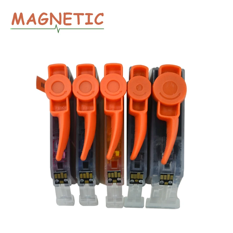 5 шт. картриджи для Canon PIXMA IP4870 IP4970 IX6560 MX886 MX897 MG5170 MG5270 MG5370 pgi 725 726 | Компьютеры и офис