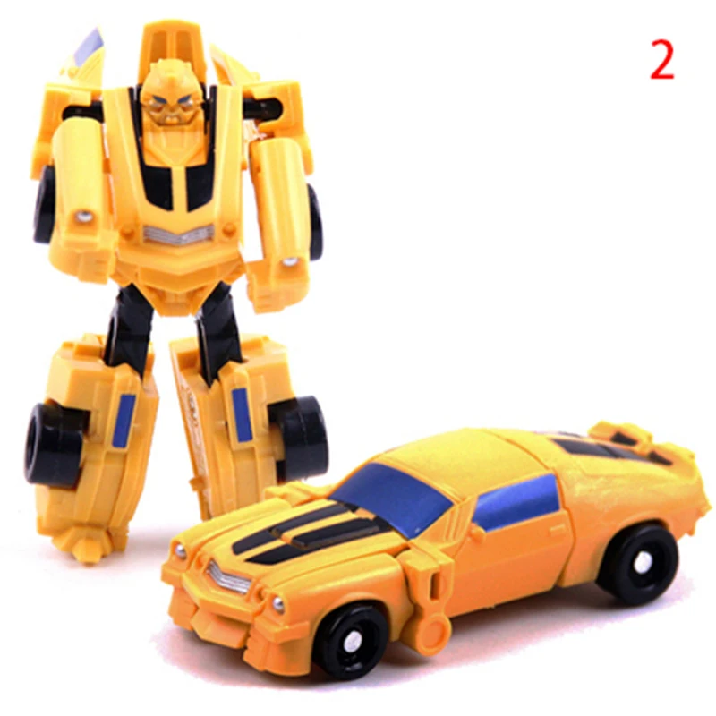 2016 New 7 Style Super Mini Plastic Transformation Robot Car Action Figure Toys Cars Robots Education Toy | Игрушки и хобби