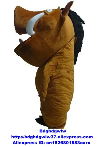 Pumbaa, Король Лев, маскарадный костюм для взрослых, мультяшный персонаж, наряд, превалирующий карнавальный костюм, Fiesta zx334