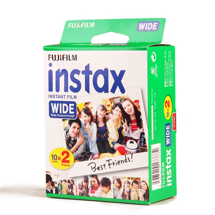100% оригинальная широкоугольная бумага Fujifilm fuji Instax 210 шириной 5 дюймов специальная