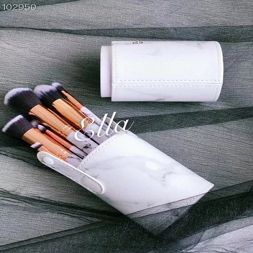 new Makeup Brand Look In A Box Basic Brush 10pcs/set brushes set with Big Lipstick Shape Holder TOOLS good item | Красота и здоровье