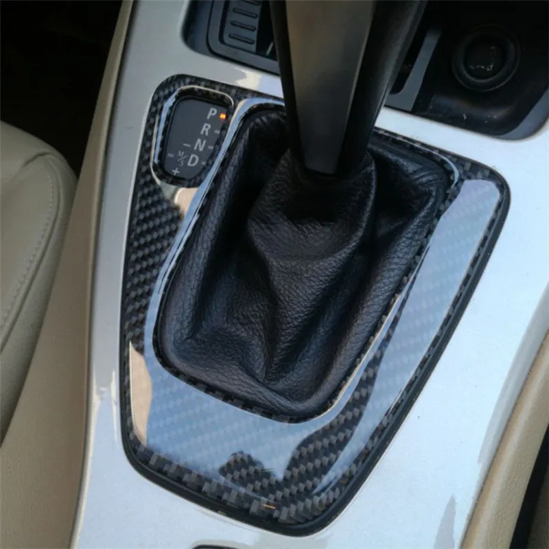 Для Bmw E90 E92 внутренняя отделка из углеродного волокна переключение передач