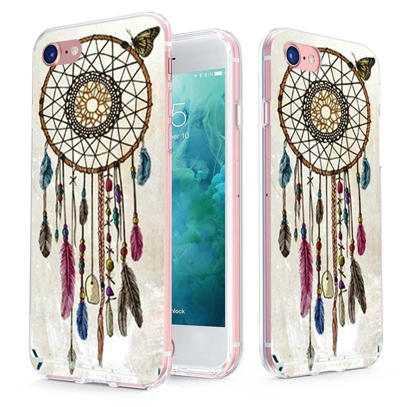 MLCRIYG мягкий телефон чехол для iPhone 6 S Plus 7 8 X TPU цветное мороженое банановый узор Fundas