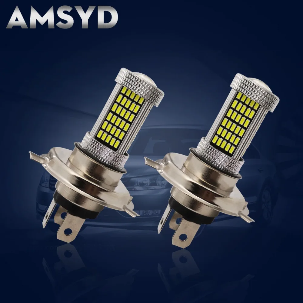Светодиодные противотуманные фары H4 3014 120SMD + 3 Вт 6000K 2 шт. | Автомобили и мотоциклы