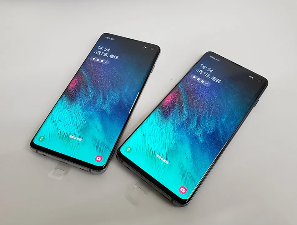 Мобильный телефон samsung Galaxy S10 G9730 с двумя sim-картами, 8 Гб ОЗУ, 128 ГБ/512 Гб ПЗУ, Восьмиядерный процессор 6,1 дюйма, 4 камеры Snapdragon 855 NFC