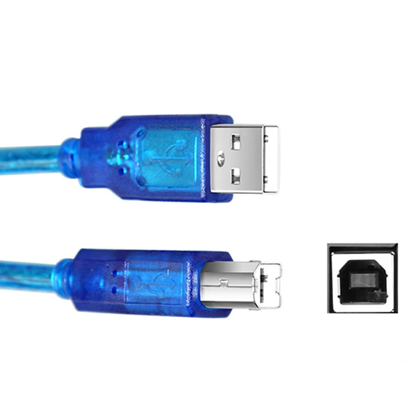 JKING 10 шт. принтера USB кабель Тип usb B мужчина к Мужской 3 0 2 для Canon Epson ZJiang принтер
