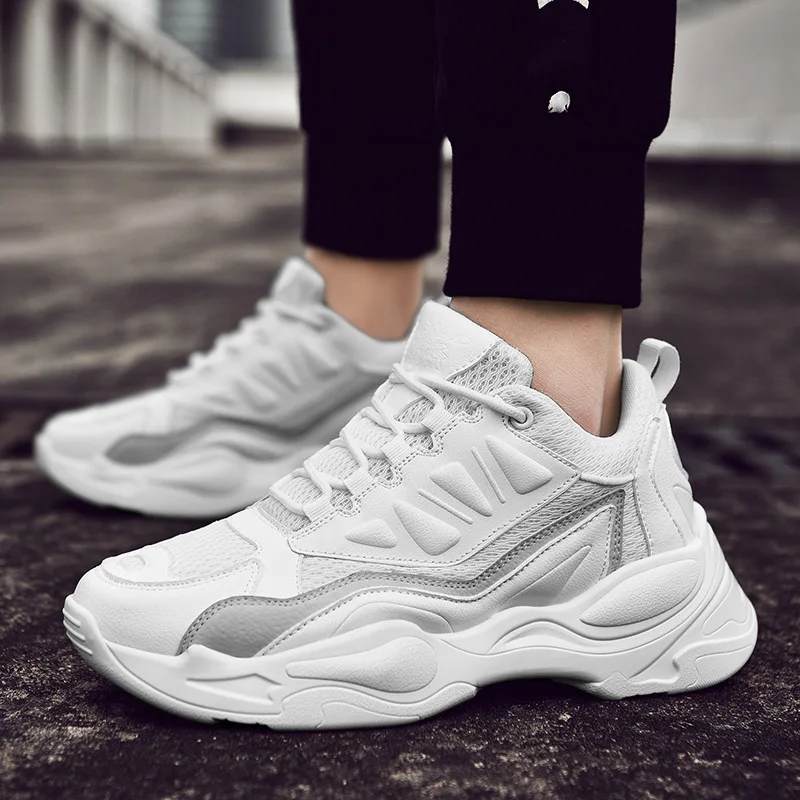 Хип-хоп Харадзюку весенние кроссовки для мужчин дышащая сетка повседневная