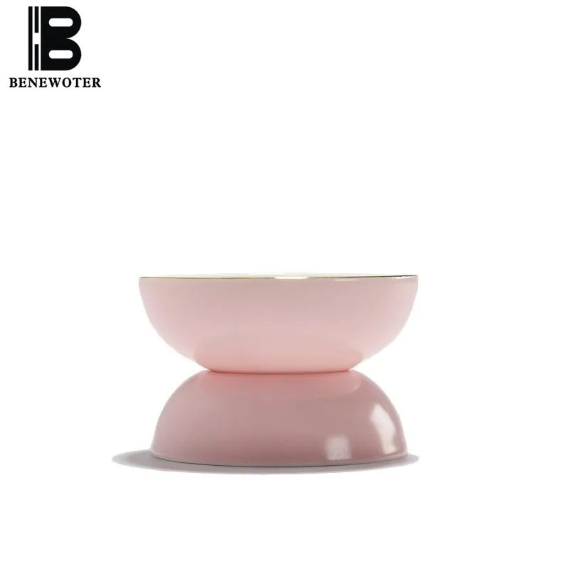 Творческий Розовый фарфоровый Чай фильтр ручной работы Керамика подглазурного