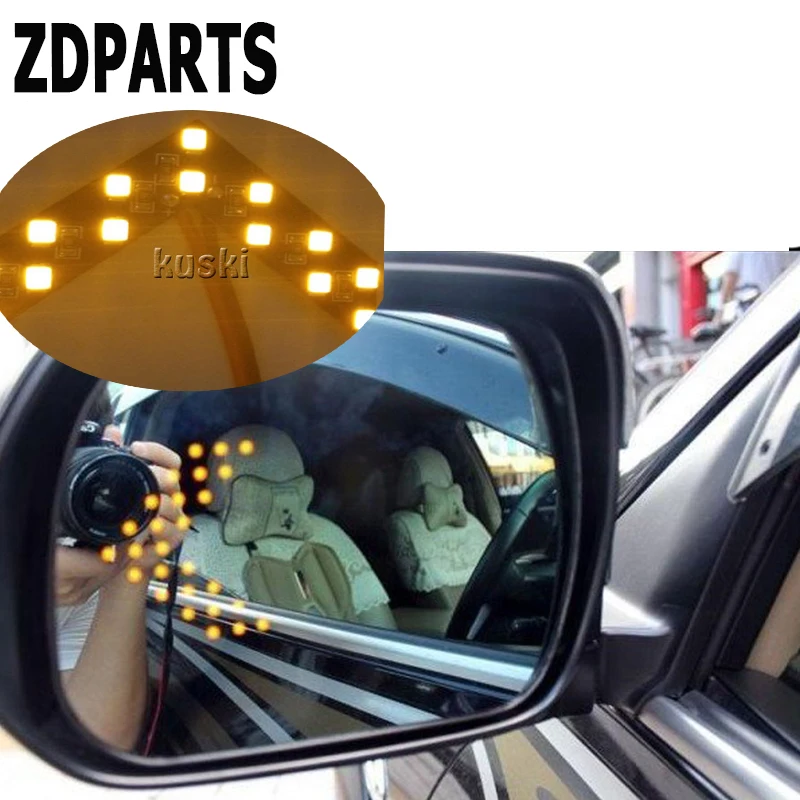 ZDPARTS 2 шт./компл. стайлинга автомобилей указатели поворота Индикатор светильник