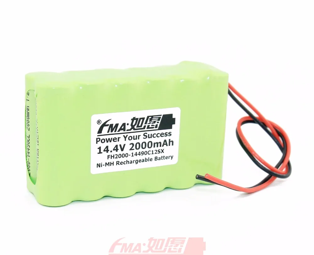 Ni-MH AA 14.4V 1200-2000mAh Rechargeable Battery Pack 12SX for Emergency Exit Light Portable device backup power | Электроника