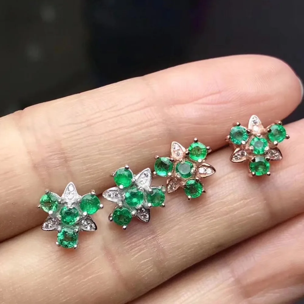 Женские серьги гвоздики из серебра 925 пробы вечерние мм|stud earrings|jewelry diamond earringsjewelry