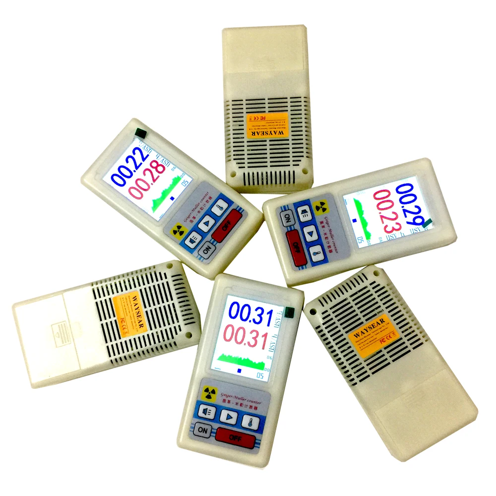 Счетчик Гейгера дозиметр с дисплеем для измерения уровня радиации|Детекторы