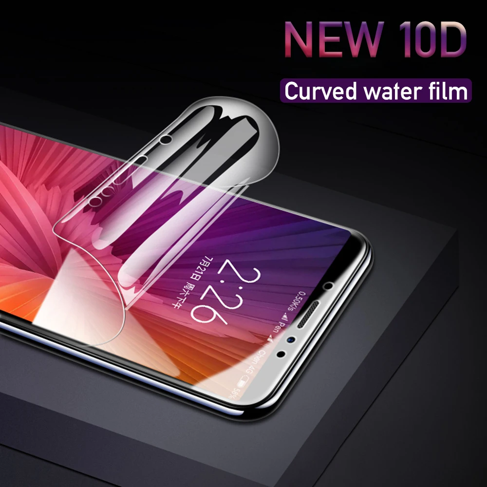 10D мягкая Гидрогелевая Защитная пленка для Xiaomi Redmi Note 5 6 4X Pro 7 6A Max 3 полная защитная